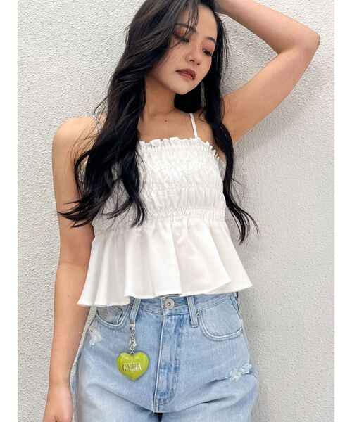 GYDA(ジェイダ)の「GYDA Heart charm(キーホルダー・レディース・ピンク/ライム/スカイブルー/ブラック・FREE)」の11枚目の写真