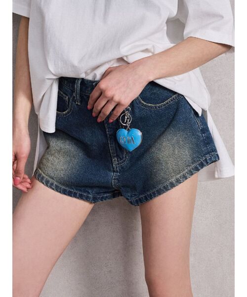 GYDA(ジェイダ)の「GYDA Heart charm(キーホルダー・レディース・ピンク/ライム/スカイブルー/ブラック・FREE)」の16枚目の写真