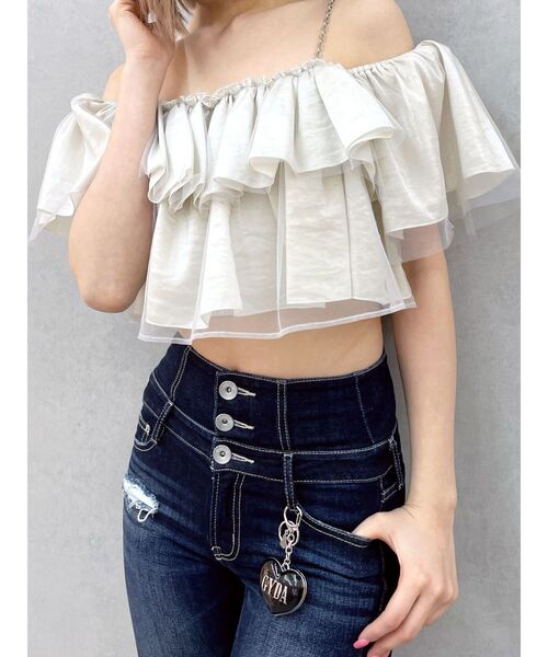 GYDA(ジェイダ)の「GYDA Heart charm(キーホルダー・レディース・ピンク/ライム/スカイブルー/ブラック・FREE)」の18枚目の写真