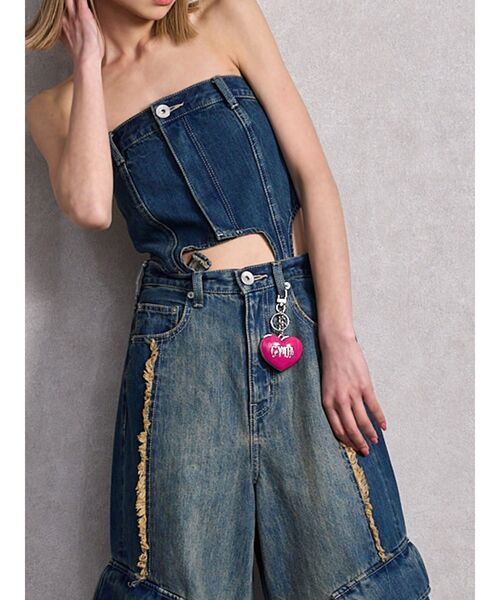 GYDA(ジェイダ)の「GYDA Heart charm(キーホルダー・レディース・ピンク/ライム/スカイブルー/ブラック・FREE)」の19枚目の写真