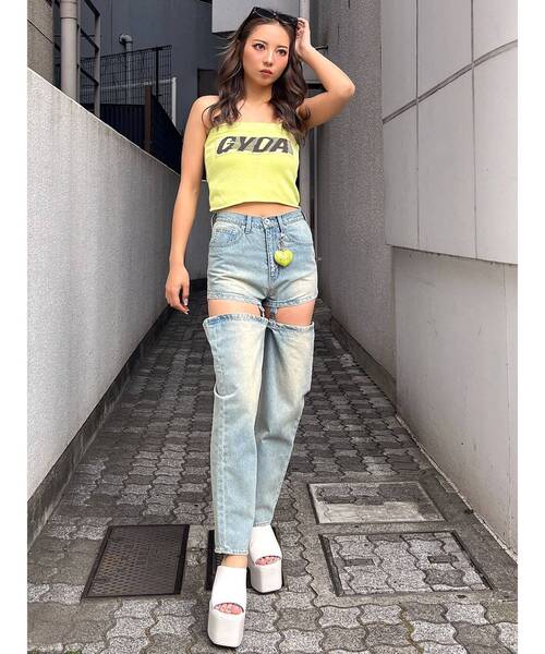 GYDA(ジェイダ)の「GYDA Heart charm(キーホルダー・レディース・ピンク/ライム/スカイブルー/ブラック・FREE)」の21枚目の写真