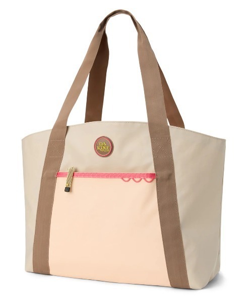 DAKINE(ダカイン)の「DAKINE メンズ RENOVATION TOTE トートバッグ 【2025年春夏モデル】/ダカインロゴワンポイントトートバッグ(トートバッグ・メンズ・ベージュ系その他/ブラック・FREE)」の4枚目の写真