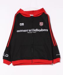 CERCA | 【NOWLE】ライン柄 ブロークコア ジップ パーカー(パーカー)