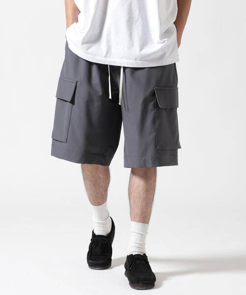 BEAVER（ビーバー）の「B omnivore/ビーオムニボー　PS CARGO SHORTS PSカーゴショーツ（その他パンツ・メンズ・チャコールグレー/ブラック・M/L）」の17枚目の写真