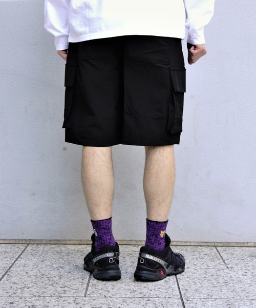 BEAVER（ビーバー）の「B omnivore/ビーオムニボー　PS CARGO SHORTS PSカーゴショーツ（その他パンツ・メンズ・チャコールグレー/ブラック・M/L）」の9枚目の写真