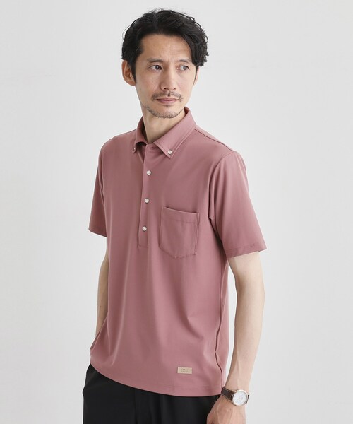 TAKEO KIKUCHI（タケオキクチ）の「【接触冷感/ONOFF】ビズ ポロシャツ（ポロシャツ・メンズ・ライトグレー/ブルー/ネイビー/ブルー系その他/ピンク系/チャコールグレー・01/02/03/04）」の14枚目の写真