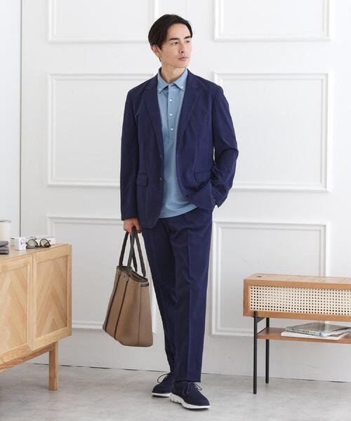 TAKEO KIKUCHI（タケオキクチ）の「【接触冷感/ONOFF】ビズ ポロシャツ（ポロシャツ・メンズ・ライトグレー/ブルー/ネイビー/ブルー系その他/ピンク系/チャコールグレー・01/02/03/04）」の16枚目の写真