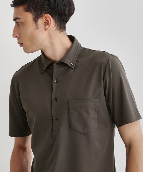 TAKEO KIKUCHI（タケオキクチ）の「【接触冷感/ONOFF】ビズ ポロシャツ（ポロシャツ・メンズ・ライトグレー/ブルー/ネイビー/ブルー系その他/ピンク系/チャコールグレー・01/02/03/04）」の21枚目の写真