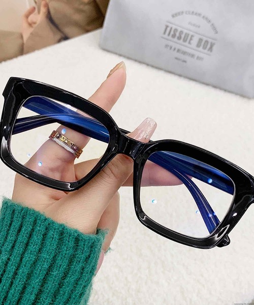 VIBGYOR（ヴィブジョー）の「pur chouchou/ファッションレンズ 伊達メガネ P4451（メガネ・レディース・その他2/その他3/その他1・FREE）」の5枚目の写真