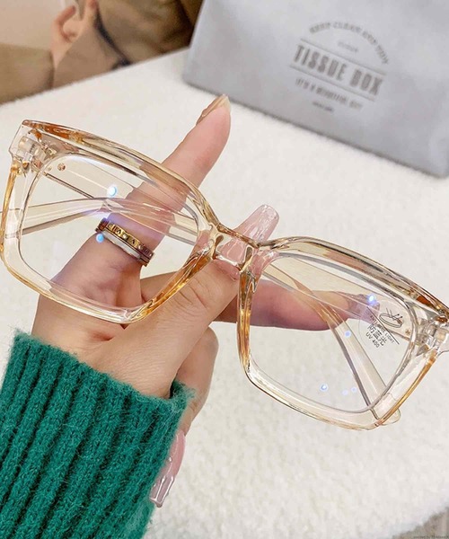 VIBGYOR（ヴィブジョー）の「pur chouchou/ファッションレンズ 伊達メガネ P4451（メガネ・レディース・その他2/その他3/その他1・FREE）」の6枚目の写真