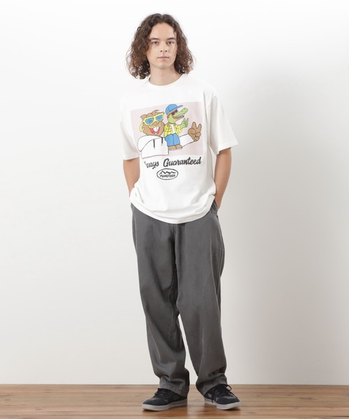 MANASTASH(マナスタッシュ)の「MANASTASH/マナスタッシュ RE:CTN TEE FRIENDS(Tシャツ/カットソー・メンズ・ホワイト/ラベンダー・S/M/L/XL)」の5枚目の写真