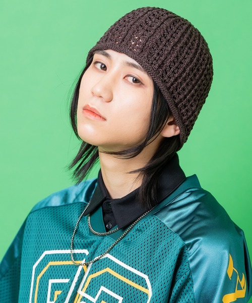 ◆MICHAA ニットブロックパッド ◇MICHAA ニットブロックパッド