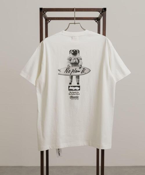 THE GOODLAND MARKET(ザグッドランドマーケット)の「That’s RE the Tee No plan B(Tシャツ/カットソー・メンズ・ホワイト/ブラック・MEDIUM/LARGE/X-LARGE)」の1枚目の写真