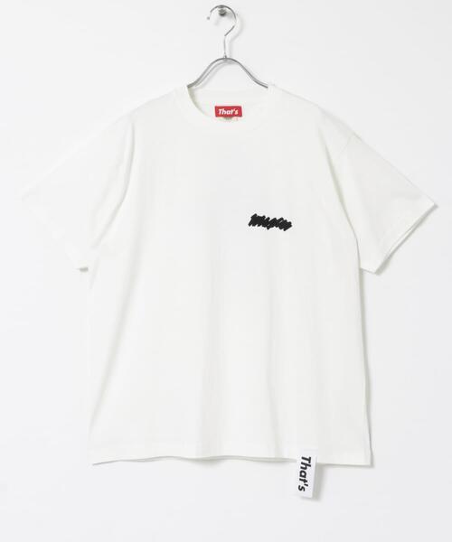 THE GOODLAND MARKET(ザグッドランドマーケット)の「That’s RE the Tee No plan B(Tシャツ/カットソー・メンズ・ホワイト/ブラック・MEDIUM/LARGE/X-LARGE)」の3枚目の写真