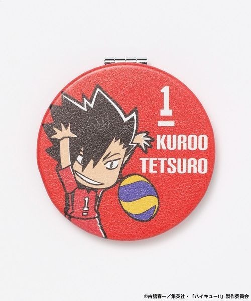 JEANASIS(ジーナシス)の「【ハイキュー!!】コンパクトミラー/323879(手鏡/メイクミラー・レディース・オレンジ/オレンジ系その他/レッド系その他/バーガンディー/イエロー系その他/レッド・FREE)」の5枚目の写真