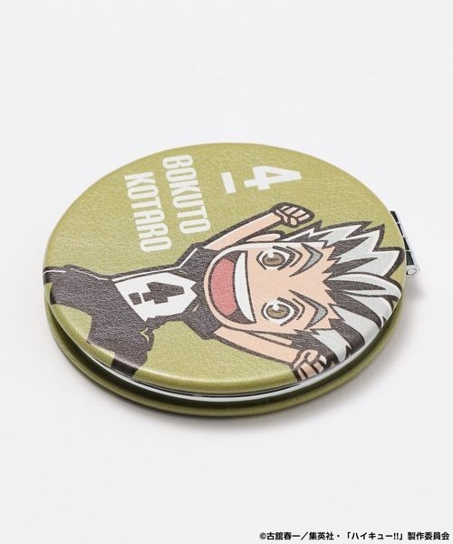 JEANASIS(ジーナシス)の「【ハイキュー!!】コンパクトミラー/323879(手鏡/メイクミラー・レディース・オレンジ/オレンジ系その他/レッド系その他/バーガンディー/イエロー系その他/レッド・FREE)」の8枚目の写真