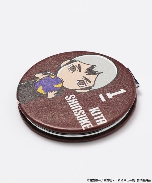 JEANASIS(ジーナシス)の「【ハイキュー!!】コンパクトミラー/323879(手鏡/メイクミラー・レディース・オレンジ/オレンジ系その他/レッド系その他/バーガンディー/イエロー系その他/レッド・FREE)」の7枚目の写真