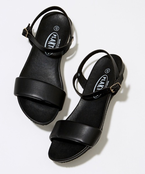 PLAKTON（プラクトン）の「BARNYARDSTORM / ストラップサンダル 【PLAKTON （プラクトン）】（サンダル・レディース・ブラック/ベージュ・36/37/38/39）」の6枚目の写真