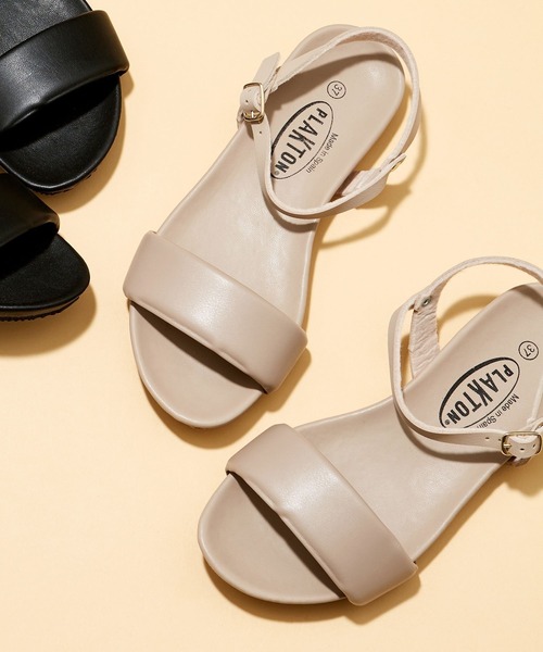 PLAKTON（プラクトン）の「BARNYARDSTORM / ストラップサンダル 【PLAKTON （プラクトン）】（サンダル・レディース・ブラック/ベージュ・36/37/38/39）」の7枚目の写真