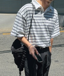 ASCLO（エジュクロ）の「ASCLO／ラインレトロカラーＴ（Tシャツ/カットソー）」