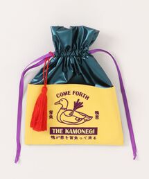 カヤ（カヤ）の「【カヤ】ことわざ巾着ポーチ（ポーチ）」