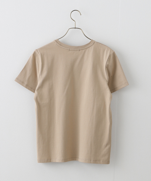 JOURNAL STANDARD（ジャーナルスタンダード）の「BRACING TEE（Tシャツ/カットソー・レディース・ホワイト/ピンク/ベージュ・FREE）」の7枚目の写真