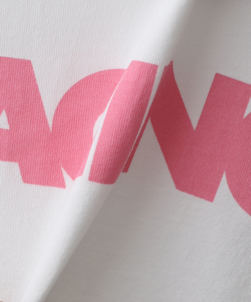 JOURNAL STANDARD（ジャーナルスタンダード）の「BRACING TEE（Tシャツ/カットソー・レディース・ホワイト/ピンク/ベージュ・FREE）」の5枚目の写真