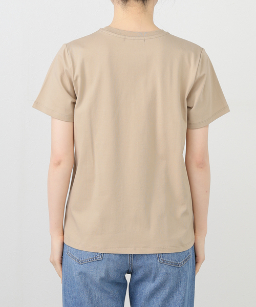 JOURNAL STANDARD（ジャーナルスタンダード）の「BRACING TEE（Tシャツ/カットソー・レディース・ホワイト/ピンク/ベージュ・FREE）」の10枚目の写真