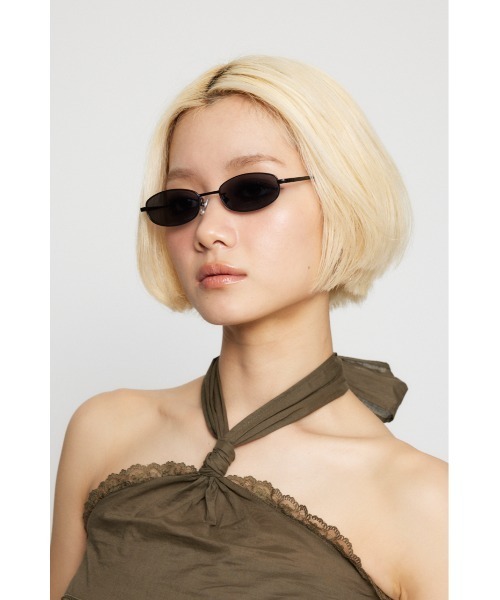 LAGUA GEM（ラグアジェム）の「METAL FLAME アイウェア（サングラス・レディース・ブラック/シルバー・FREE）」の10枚目の写真