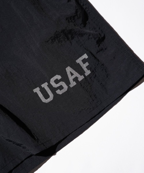 made in standard （メイドインスタンダード）の「MADE IN STANDARD　メイドインスタンダード / "USAF"5INCH BAGGY SHORTS（その他パンツ・メンズ・パープル/ブラック/ブラウン系・MEDIUM/LARGE/X-LARGE）」の19枚目の写真