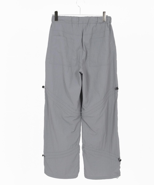 CAMBIO（カンビオ）の「mp13681-ナイロンワッシャードローコード付きパンツ（その他パンツ・メンズ・グレー/ブラック・XL/L/M）」の10枚目の写真