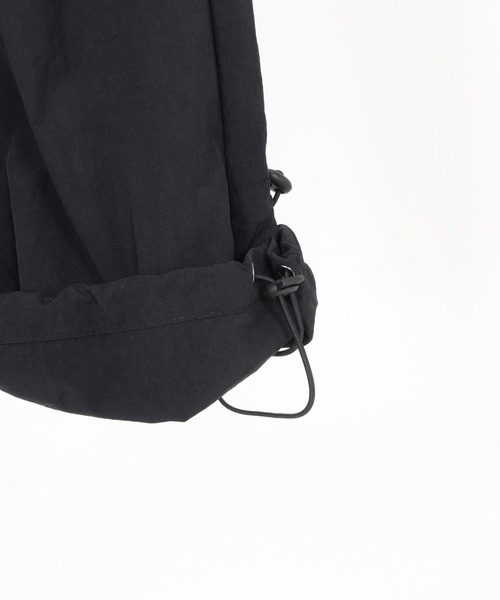 CAMBIO（カンビオ）の「mp13681-ナイロンワッシャードローコード付きパンツ（その他パンツ・メンズ・グレー/ブラック・XL/L/M）」の4枚目の写真