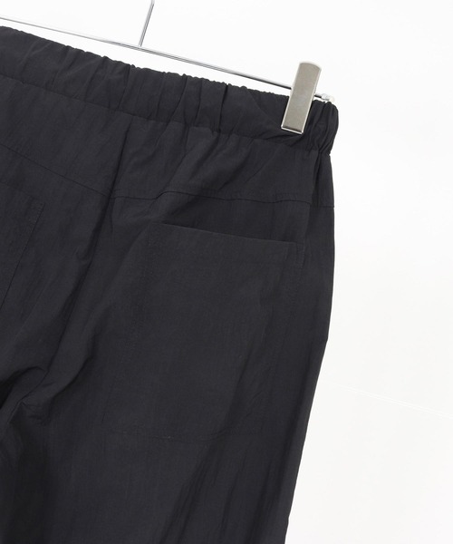 CAMBIO（カンビオ）の「mp13681-ナイロンワッシャードローコード付きパンツ（その他パンツ・メンズ・グレー/ブラック・XL/L/M）」の5枚目の写真