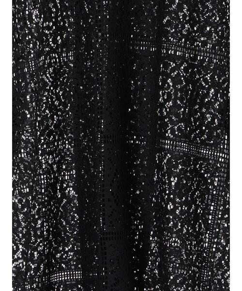 sm2rhythm（サマンサモスモスリズム）の「レースオープンシャツ（シャツ/ブラウス・レディース・オフホワイト/ブラック・F）」の3枚目の写真