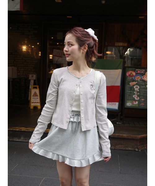 jumelle（ジュメロ）の「sweat culotte（スウェットパンツ・レディース・グレー・FREE）」の2枚目の写真