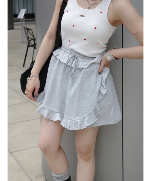 jumelle（ジュメロ）の「sweat culotte（スウェットパンツ・レディース・グレー・FREE）」の15枚目の写真