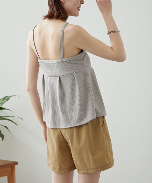 CIAOPANIC TYPY（チャオパニックティピー）の「【WEB限定】ランダムリブペプラム水着3点セット（水着・レディース・グレー/ブラック/ブラウン・X-LARGE/LARGE/MEDIUM）」の9枚目の写真