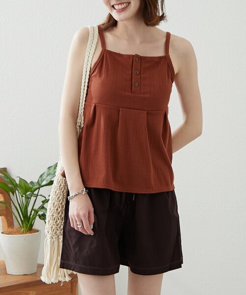 CIAOPANIC TYPY（チャオパニックティピー）の「【WEB限定】ランダムリブペプラム水着3点セット（水着・レディース・グレー/ブラック/ブラウン・X-LARGE/LARGE/MEDIUM）」の21枚目の写真