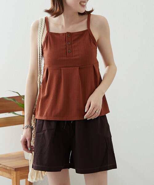 CIAOPANIC TYPY（チャオパニックティピー）の「【WEB限定】ランダムリブペプラム水着3点セット（水着・レディース・グレー/ブラック/ブラウン・X-LARGE/LARGE/MEDIUM）」の22枚目の写真