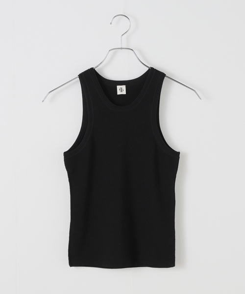 IENA(イエナ)の「THE GARMENT/ザ ガーメント madison crew tank タンクトップ MADISONCREWTANK(タンクトップ・レディース・ブラック・FREE)」の1枚目の写真