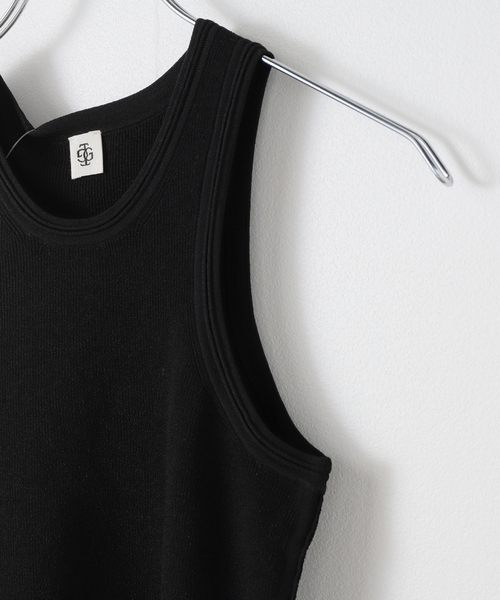 IENA(イエナ)の「THE GARMENT/ザ ガーメント madison crew tank タンクトップ MADISONCREWTANK(タンクトップ・レディース・ブラック・FREE)」の6枚目の写真