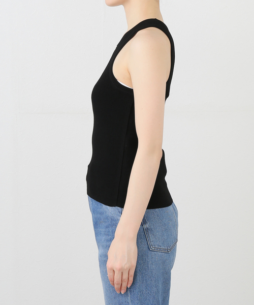 IENA(イエナ)の「THE GARMENT/ザ ガーメント madison crew tank タンクトップ MADISONCREWTANK(タンクトップ・レディース・ブラック・FREE)」の10枚目の写真
