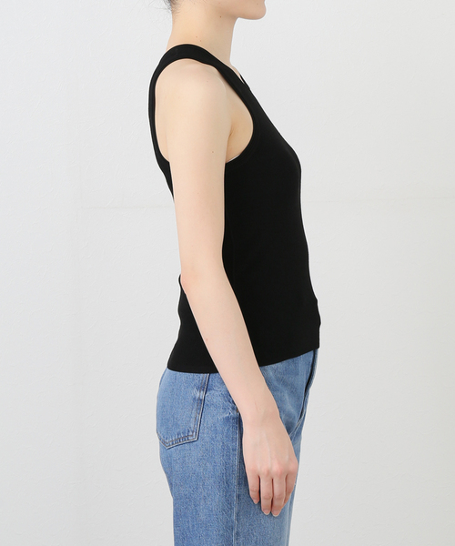 IENA(イエナ)の「THE GARMENT/ザ ガーメント madison crew tank タンクトップ MADISONCREWTANK(タンクトップ・レディース・ブラック・FREE)」の8枚目の写真
