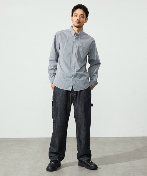 EDWIN（エドウィン）の「EDWIN エドウィン ワイドペインター デニムイージーパンツ（デニムパンツ・メンズ・インディゴブルー/ブルー・SMALL/MEDIUM/LARGE/X-LARGE）」の10枚目の写真