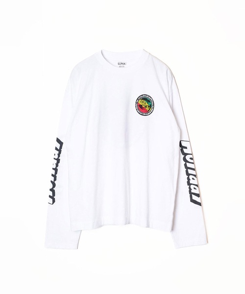 HOLIDAY（ホリデイ）の「SUPER FINE L/S T-SHIRT (RASTER CIRCLE) スーパーファインロングスリーブTシャツ (ラスタサークル)（Tシャツ/カットソー・レディース・ブラック/ベビーピンク/ホワイト・S/XL）」の2枚目の写真