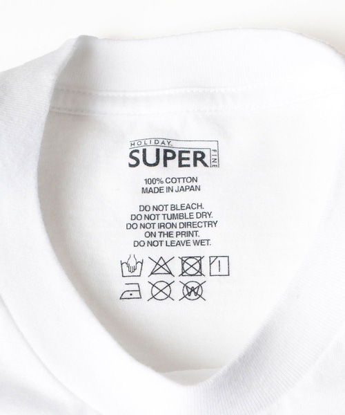 HOLIDAY（ホリデイ）の「SUPER FINE L/S T-SHIRT (RASTER CIRCLE) スーパーファインロングスリーブTシャツ (ラスタサークル)（Tシャツ/カットソー・レディース・ブラック/ベビーピンク/ホワイト・S/XL）」の21枚目の写真