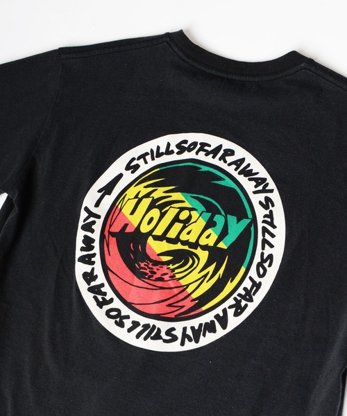 HOLIDAY（ホリデイ）の「SUPER FINE L/S T-SHIRT (RASTER CIRCLE) スーパーファインロングスリーブTシャツ (ラスタサークル)（Tシャツ/カットソー・レディース・ブラック/ベビーピンク/ホワイト・S/XL）」の18枚目の写真