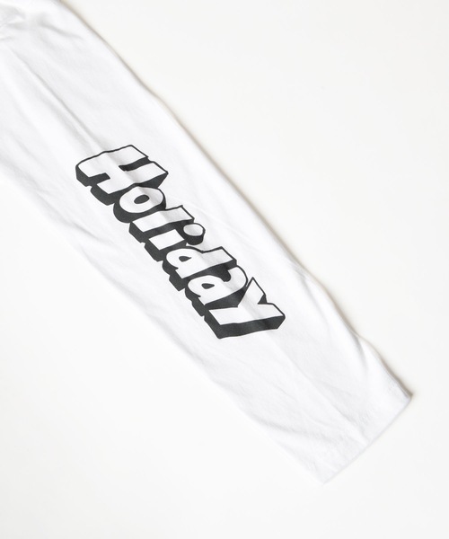 HOLIDAY（ホリデイ）の「SUPER FINE L/S T-SHIRT (RASTER CIRCLE) スーパーファインロングスリーブTシャツ (ラスタサークル)（Tシャツ/カットソー・レディース・ブラック/ベビーピンク/ホワイト・S/XL）」の17枚目の写真