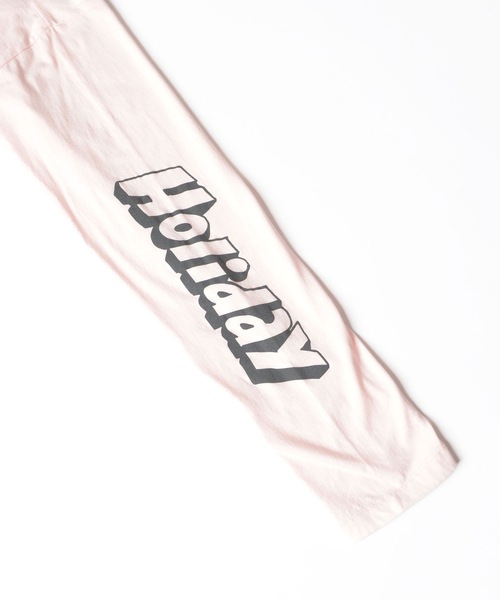 HOLIDAY（ホリデイ）の「SUPER FINE L/S T-SHIRT (RASTER CIRCLE) スーパーファインロングスリーブTシャツ (ラスタサークル)（Tシャツ/カットソー・レディース・ブラック/ベビーピンク/ホワイト・S/XL）」の16枚目の写真