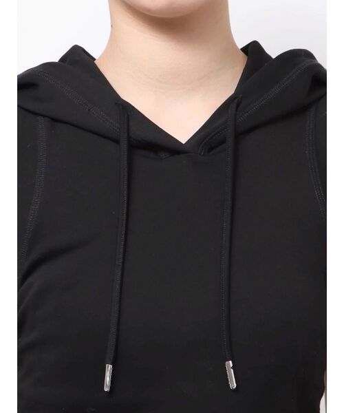 EATME（イートミー）の「フードシャーリングタイトミニワンピース（ワンピース・レディース・グレー/ブラック・FREE）」の14枚目の写真